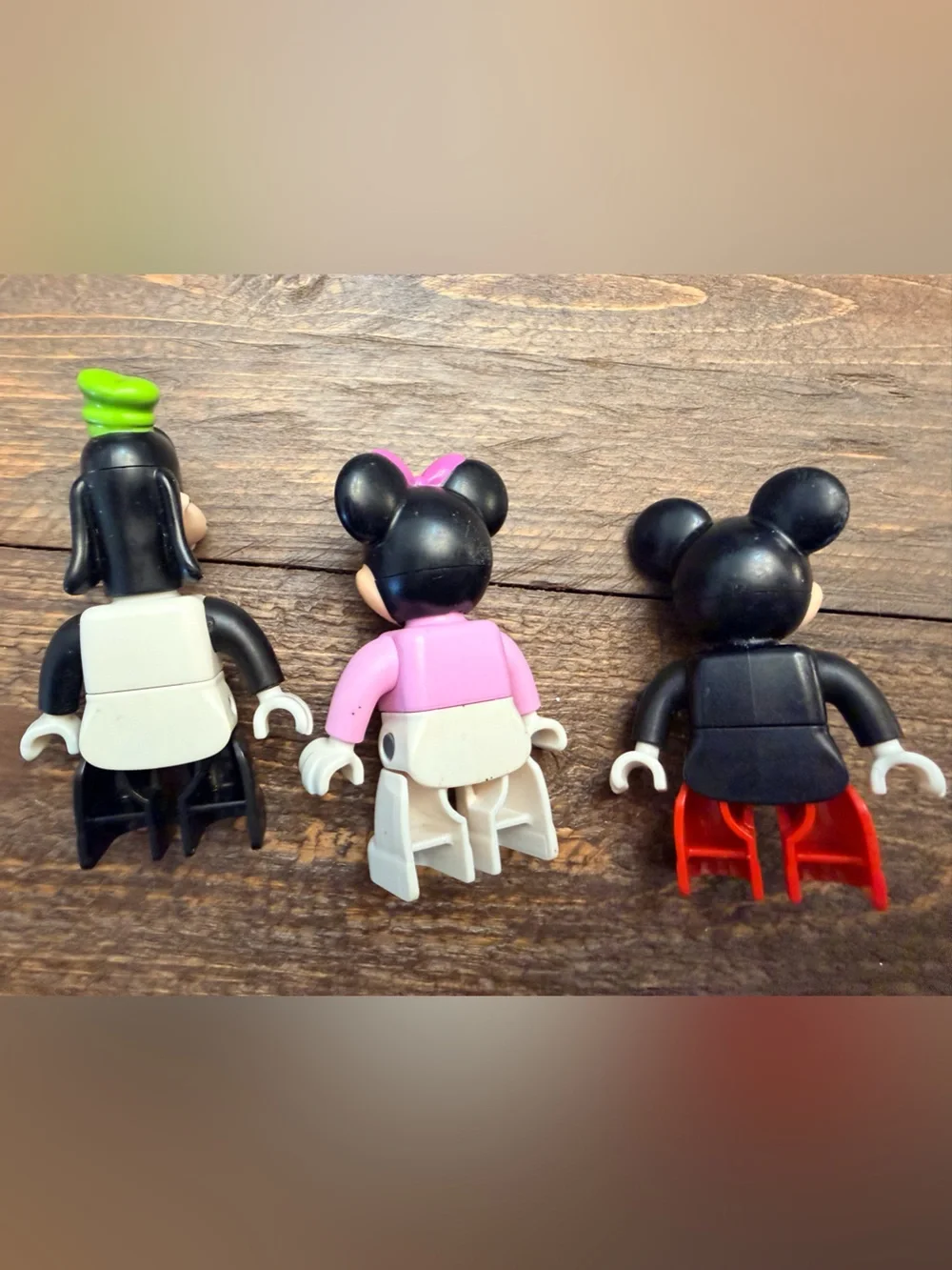 LEGO DUPLO Disney Figure Lot - Mickey Mouse, Minnie Mouse & Goofy (Set of 3)